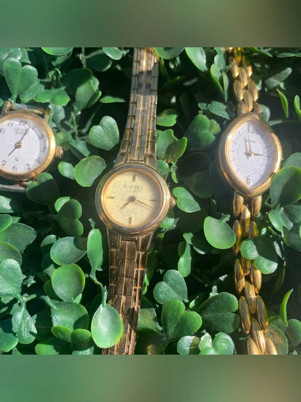 As Is Vintage Women’s Dainty Metal Wrist Watch Bundle Seiko Citizen etc - Picture 5 of 15